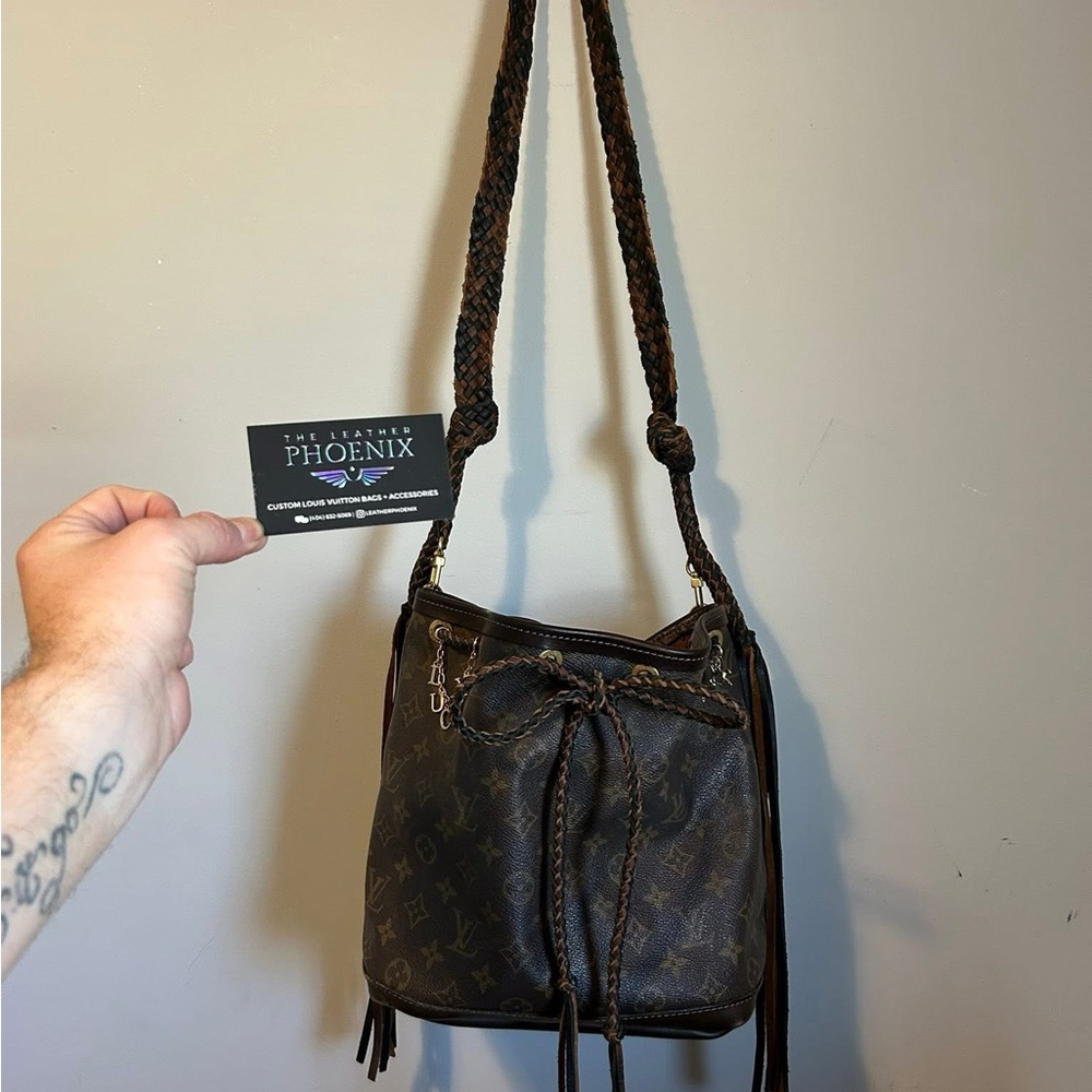 Elegant Brown Designer Shoulder Bag